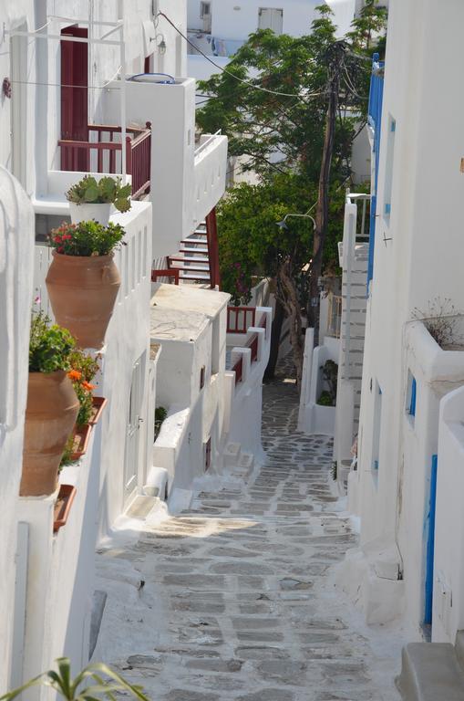 Ferienwohnung White And Grey Chora Mykonos Town Exterior foto
