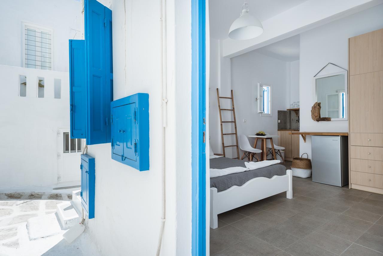 Ferienwohnung White And Grey Chora Mykonos Town Exterior foto