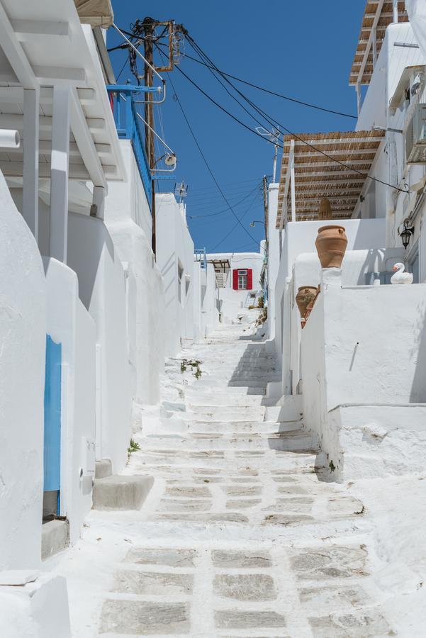 Ferienwohnung White And Grey Chora Mykonos Town Exterior foto