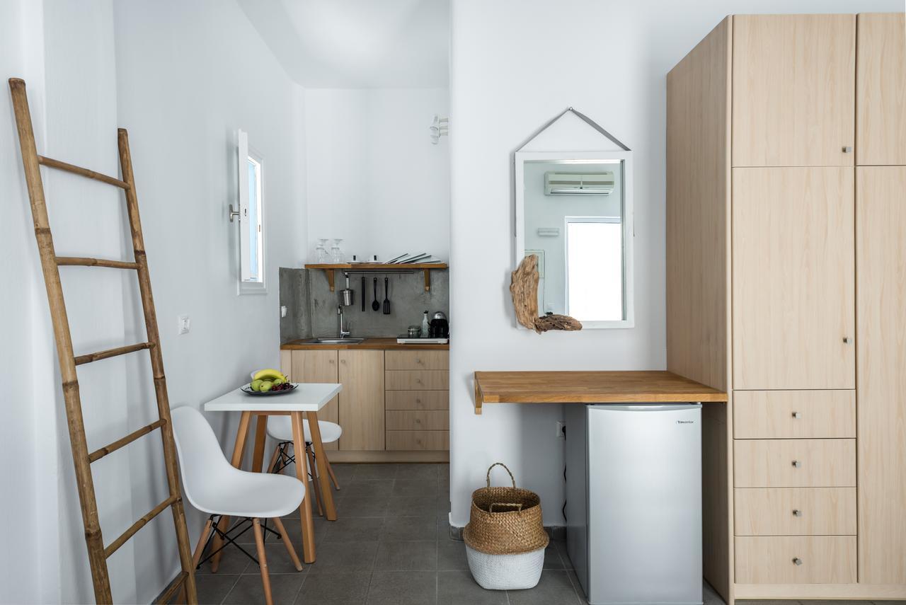 Ferienwohnung White And Grey Chora Mykonos Town Exterior foto